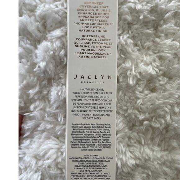 Jaclyn Cosmetics Skin Perfecting Blurring Tint Deep Rich NEW Primer Moisturizer - Picture 4 of 7